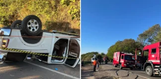 Motorista embriagado, sem CNH e com munições é preso após acidente com morte na rodovia entre Socorro e Lindóia