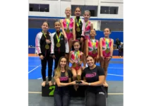 Gym Aninha Borelly conquista bons resultados no Campeonato Nacional de Ginástica Artística
