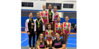Gym Aninha Borelly conquista bons resultados no Campeonato Nacional de Ginástica Artística