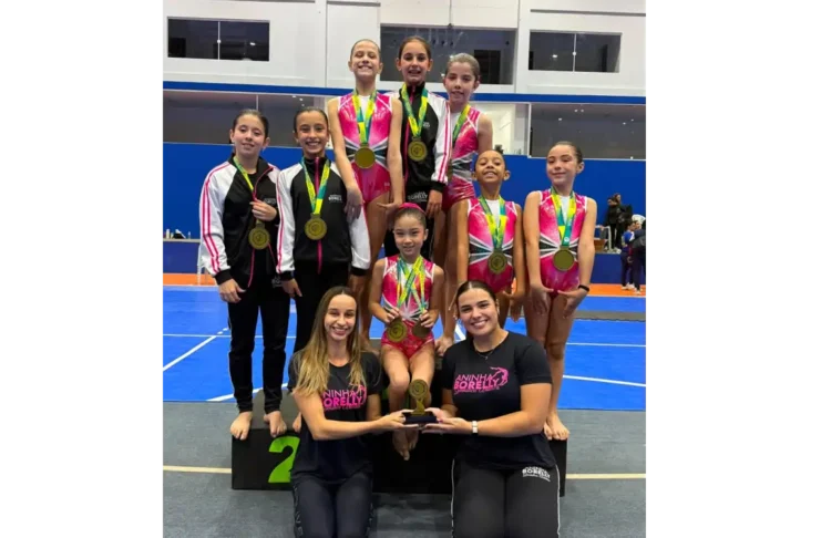 Gym Aninha Borelly conquista bons resultados no Campeonato Nacional de Ginástica Artística