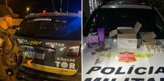 Motociclista é preso com medicamentos sem registro, produtos contrabandeados e droga na Rodovia Dom Pedro I