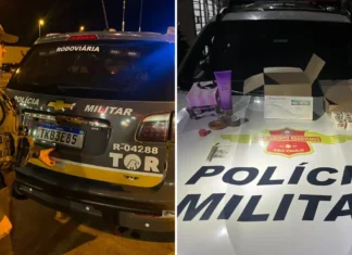 Motociclista é preso com medicamentos sem registro, produtos contrabandeados e droga na Rodovia Dom Pedro I