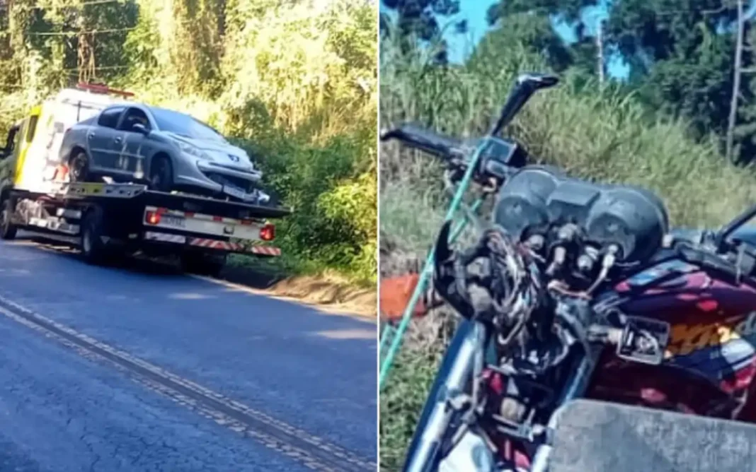 Motociclista fica gravemente ferido após colisisão frontal na Rodovia Aldo Bolini, em Piracaia