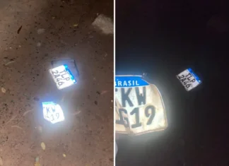 Placas de motos furtadas são encontradas, mas veículos continuam desaparecidos