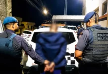 PM prende foragido da Justiça com mais de 25 anos de pena a cumprir