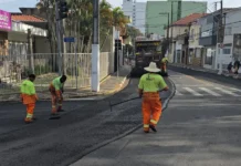 Prefeitura suspende aplicação de micropavimento do Programa Vias Novas devido às condições climáticas