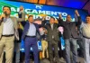 Wassef, André do Prado e Cezinha de Madureira oficializam pré-candidatura de Sandro Montanari em Bragança