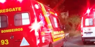 Acidente entre carro e moto deixa vítima ferida em Bragança Paulista