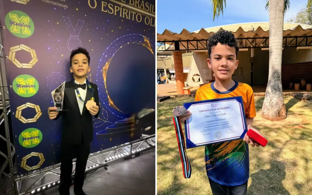AOS 11 ANOS, ALUNO DE BRAGANÇA PAULISTA SE DESTACA EM OLIMPÍADAS DE CONHECIMENTO