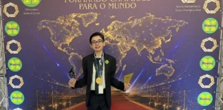 Bragantino de 11 anos conquista ouro pela terceira vez consecutiva em Olimpíada de Matemática