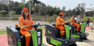 Bragança Paulista recebe novos equipamentos para limpeza urbana e coleta de resíduos
