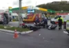Colisão entre moto e moto deixa duas vítimas em Bragança Paulista