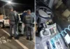 Dupla é presa com equipamentos suspeitos de terem sido furtados de ônibus em Bragança
