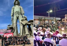 Entre violas e tradição, grupo de Bragança Paulista se apresentou pelo segundo ano em Barretos