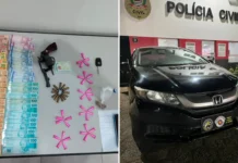 Força Tática prende homem com arma e vendendo drogas por delivery em Bragança Paulista