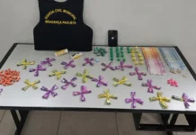 GCM prende homem com maconha, crack e cocaína no Jardim São Miguel