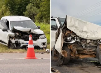 Grave acidente é registrado na Rodovia Alkindar Monteiro Junqueira, em Bragança Paulista