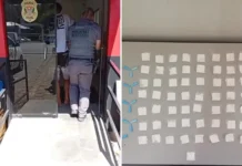Homem é preso com 99 porções de cocaína durante ação da PM em Bragança Paulista