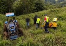 Jovem de 19 anos morre após ser puxado por equipamento durante trabalho em Serra Negra