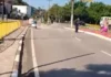 Mulher desmaia após ser atingida por pedrada na cabeça durante discussão