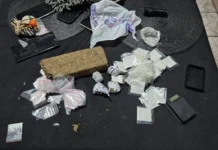 Operação contra o tráfico apreende drogas, veículos e prende três suspeitos em Socorro