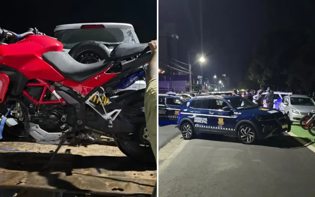 OPERAÇÃO NOITE TRANQUILA RECOLHE SEIS MOTOS E APLICA 31 AUTUAÇÕES EM BRAGANÇA PAULISTA