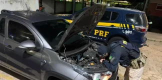 PRF recupera veículo furtado há menos de uma semana em Atibaia