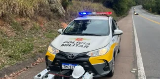 Polícia Rodoviária recupera baterias de torres de telefonia furtadas em Mogi Guaçu