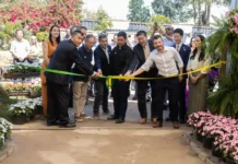 44ª Festa de Flores e Morangos de Atibaia é aberta com inauguração de novo Torii