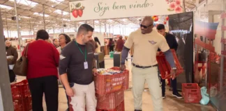44ª Festa de Flores e Morangos de Atibaia tem grande presença de público, mesmo com chuva e frio
