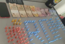 Ação da ROM da GCM termina com apreensão de 139 pinos de cocaína
