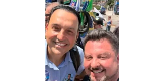 Adesivaço histórico em Atibaia consolida a candidatura do delegado Sandro Montanari na Região