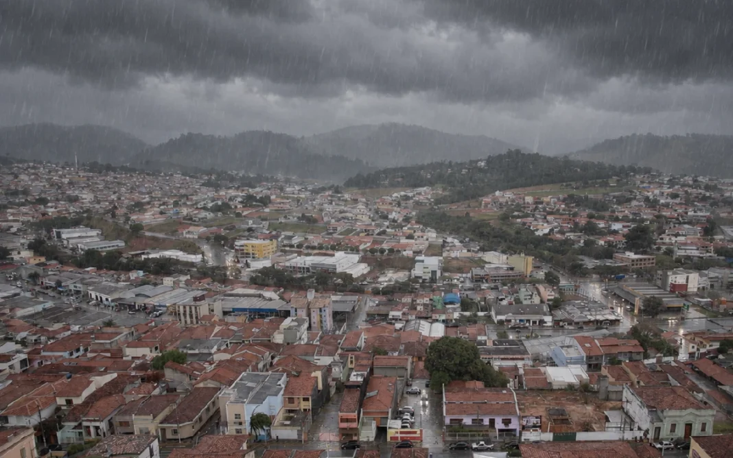 Bragança Paulista registra 22 mm de chuva e previsão indica novas pancadas