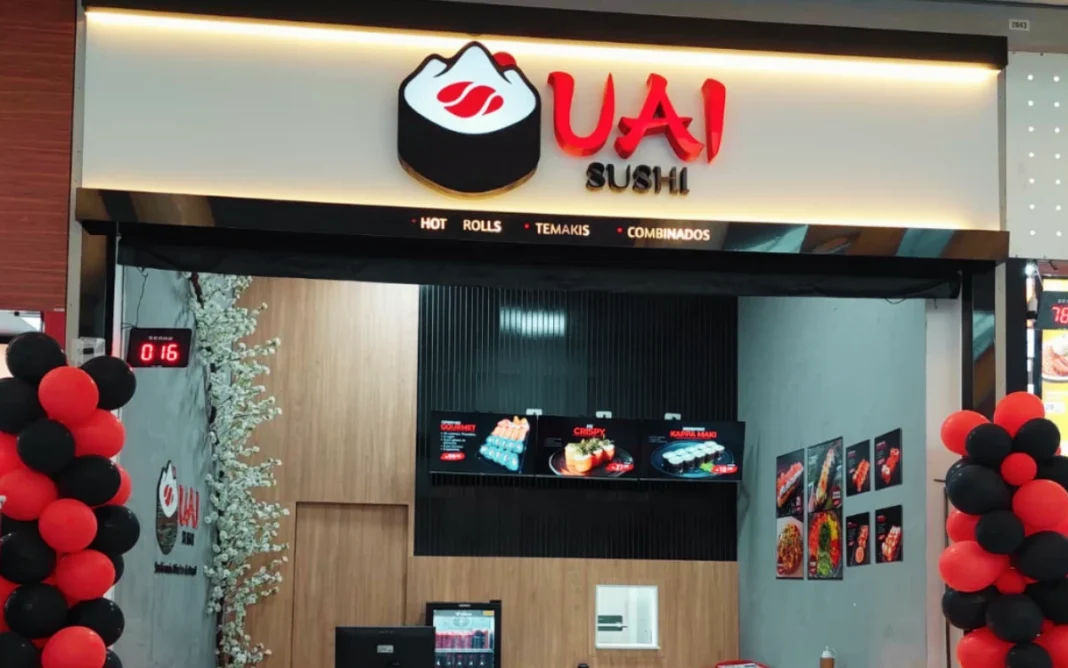 Bragança Shopping amplia opções gastronômicas com inauguração da Uai Sushi