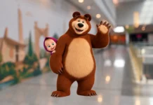 Bragança Shopping promove oficina de chaveiros 3D com Masha e o Urso