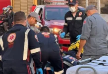Coletora de lixo é atingida por motocicleta durante trabalho em Bragança Paulista