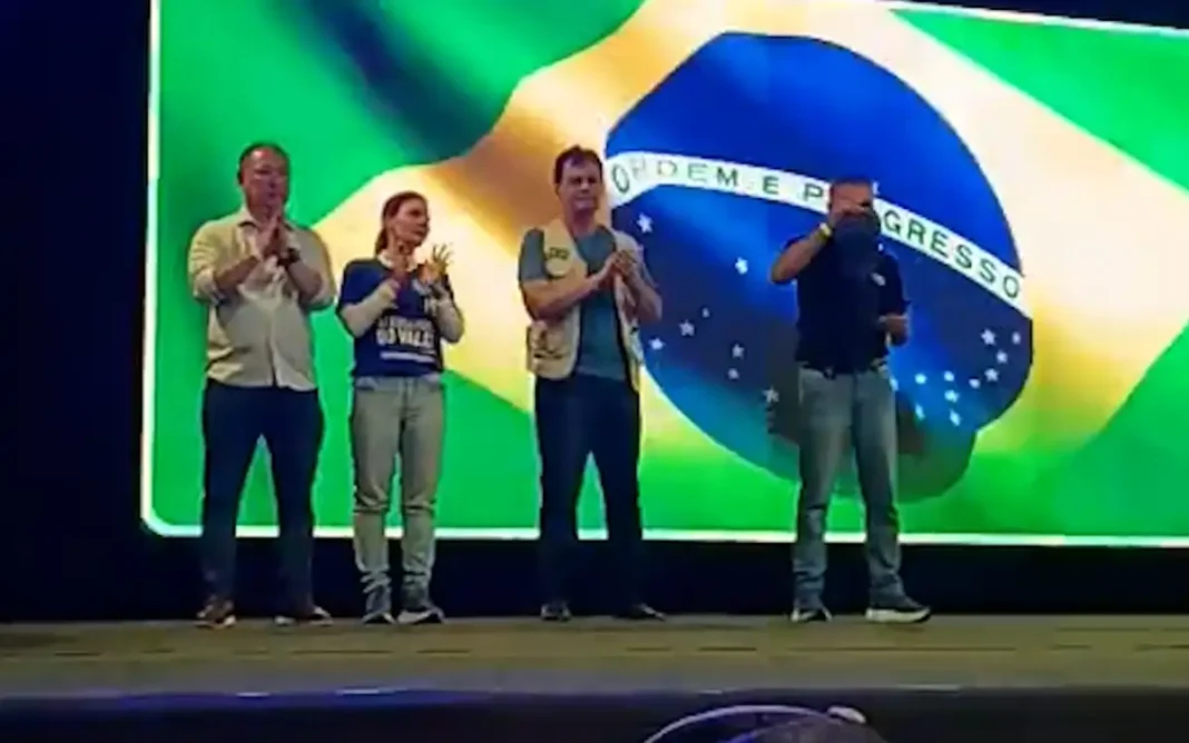 Candidato a deputado estadual, Coronel Américo participa de evento político em Presidente Prudente