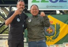 Coronel Américo inicia agenda em Bragança Paulista