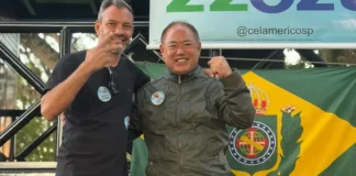 Coronel Américo inicia agenda em Bragança Paulista