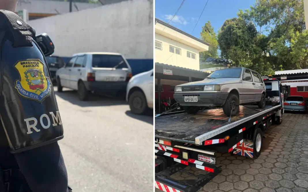 EQUIPE DA ROM DA GCM RECUPERA VEÍCULO COM REGISTRO DE ROUBO