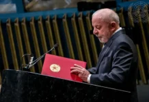 Flávio aciona TSE contra Lula por discurso eleitoral na ONU