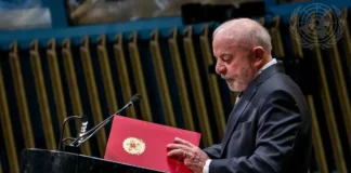 Flávio aciona TSE contra Lula por discurso eleitoral na ONU