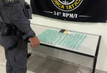 Força Tática prende homem por tráfico de drogas em Bragança Paulista