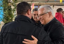 Frio e chuva marcam dia de planejamento na campanha de Zé de Lima