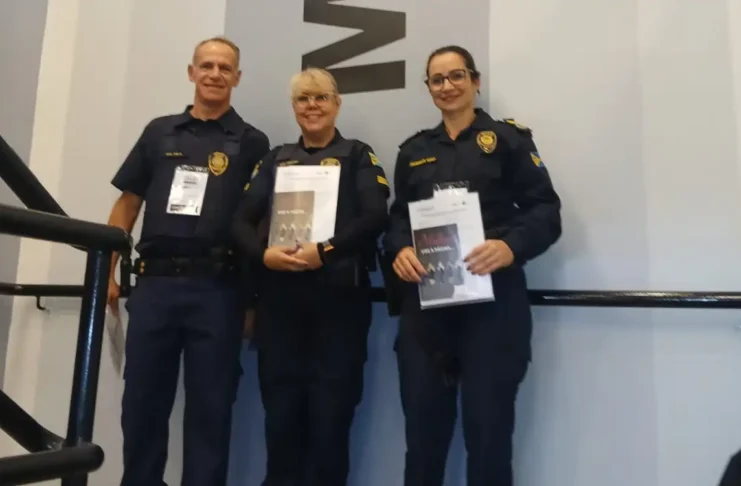 GCM de Bragança Paulista participa de capacitação sobre enfrentamento à violência contra a mulher