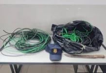 GCM localiza fios durante averiguação de possível furto e registra ocorrência de receptação