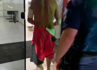 Homem é preso após invadir quintal, ameaçar ex e quebrar vidros de casa
