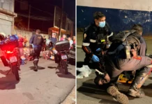 Idoso e motociclista ficam feridos em atropelamento na Vila Garcia