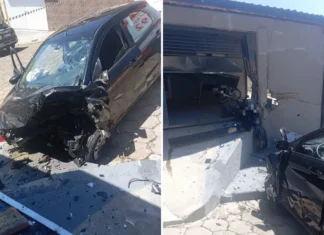 Mulher de 80 anos morre após carro bater contra muro no Centro de Joanópolis