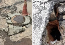 Buracos e recomposições precárias após obras fazem Prefeitura suspender Sabesp e Comgás